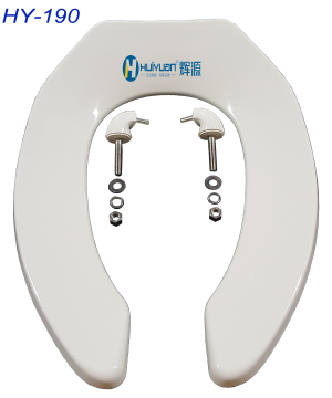 America Standard Elongated Commercial Open Front Plastic Toilet Seat Cover