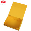 Handmade Cardboard Storage Magnetic Folding Box With Bow