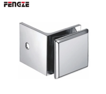 90 Degree Bevel Edge Glass Clamp