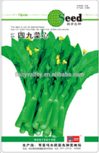 Chinese flowering cabbage Seeds For Growing-Green Heart