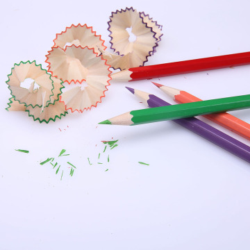 3.5''Hexagonal color painting mini pencil with logo available