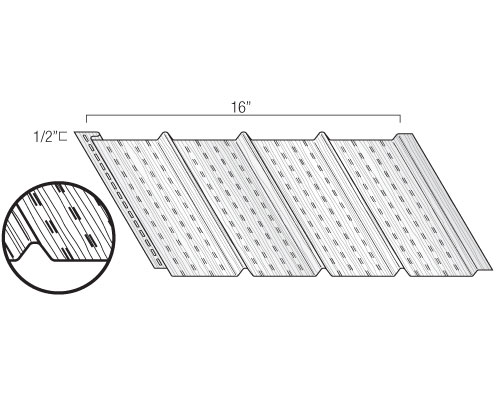 Western Reveal A606-4 -22 Gauge Thick Corten Metal Wall Roofing Soffit Panels machine