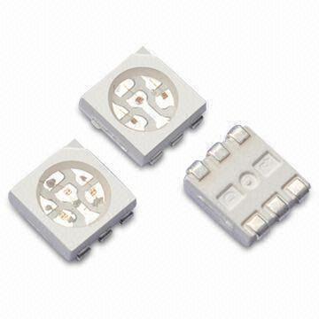 Top SMD 5050 LEDs with Blue Emitting Light, 653 to 950mcd Brightness, Used for Lighting/Decoration