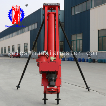 Pneumatic drilling rig