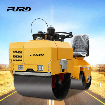 ใช้งานง่าย Mini 700kg Road Road Roller Asphalt Compactor ราคา