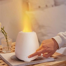 2022 200 мл Flame Light Ultrasonic Aroma Diffuser