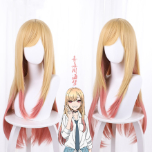 85cm Long Straight Anime My Dress-Up Darling Marin Kitagawa Cosplay Wig