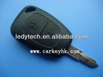 Hot sale Renault 2 button remote contral car key 433Mhz, ID46 chip