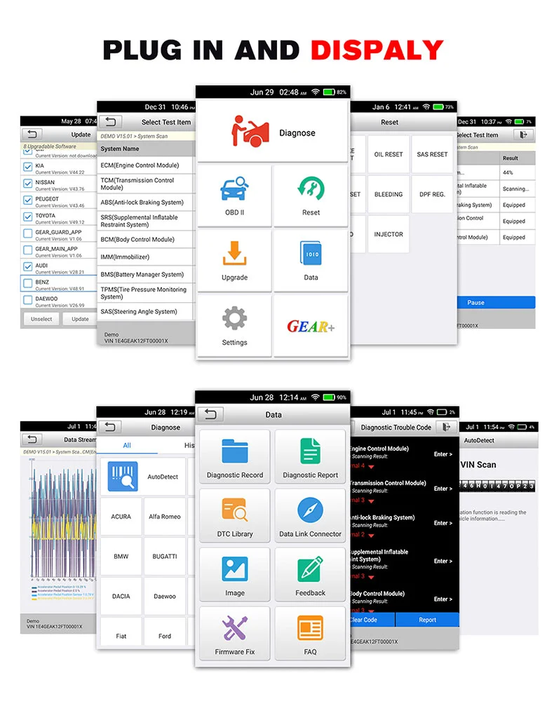 Launch X431 Crp429 Full-System Auto Diagnostic Tool