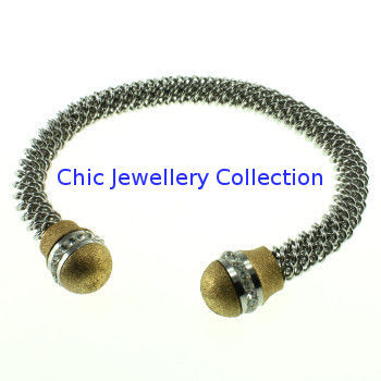 Jewelry Stainless Steel Cuff Bangle Bg286-1cable Bangle, Cuff Bangle Stainless Steel Bangles For Promotion
