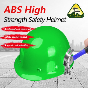 Fiberglass material helmet safety helmet green