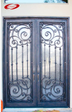 Custom Architectural Wrought Iron Doors
