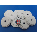 alumina ceramic rotary knob button plunger eyelet