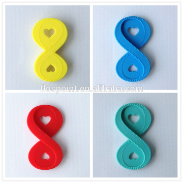 Toddler chewable teething ring silicone/soother of baby/silicone teething pedant