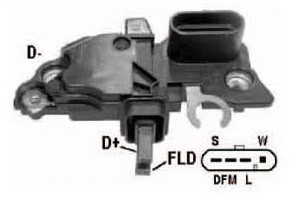 voltage regulator, Transpo NO.:IB241,GM-Application,BOSCH F00M145224,F00M145241 