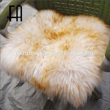 Factory directly wholesale price wool fur seat cover /fur car seat cover