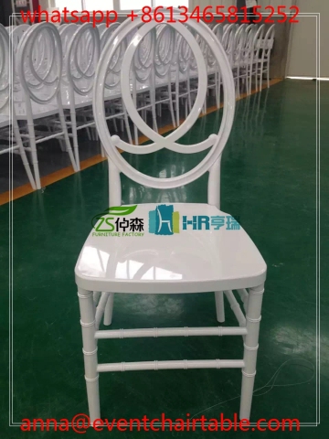 RESIN STACKABLE CHAIR , STACKABLE CHIAVARI CHAIR , RESIN PHOENIX CHAIR