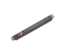 220V 10A Rack PDU Power Distribution Unit for Server Cabinet