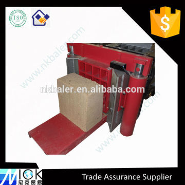 Cocopeat Hydraulic Bailer Press Machine With Hydraulic Cocopeat Banding Machine