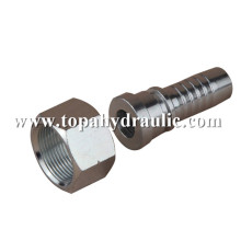 Suction hose splitter compression tube fitting
