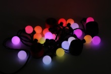 Intelligent LED string speakers-lights