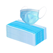 Three Layers White Safety Masks With Earloop