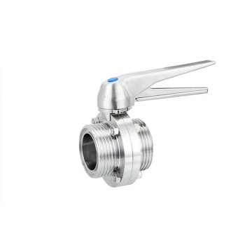 High Performance Manual Sanitary Clamp Butterfly Valve