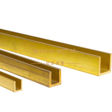 Brass U Profile Channel Extrusion High Quality Products
