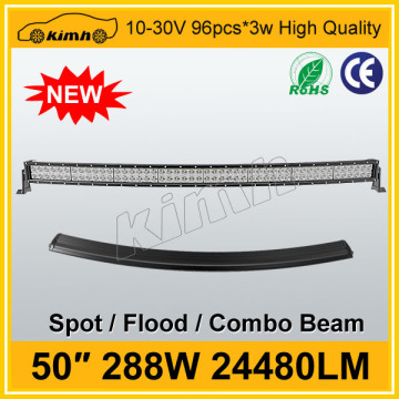 Manufacture 50" 288w diy waterproof led aquarium light bar