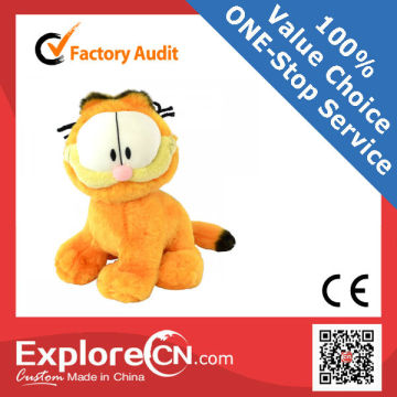 Garfield cat plush toy animals for promotional