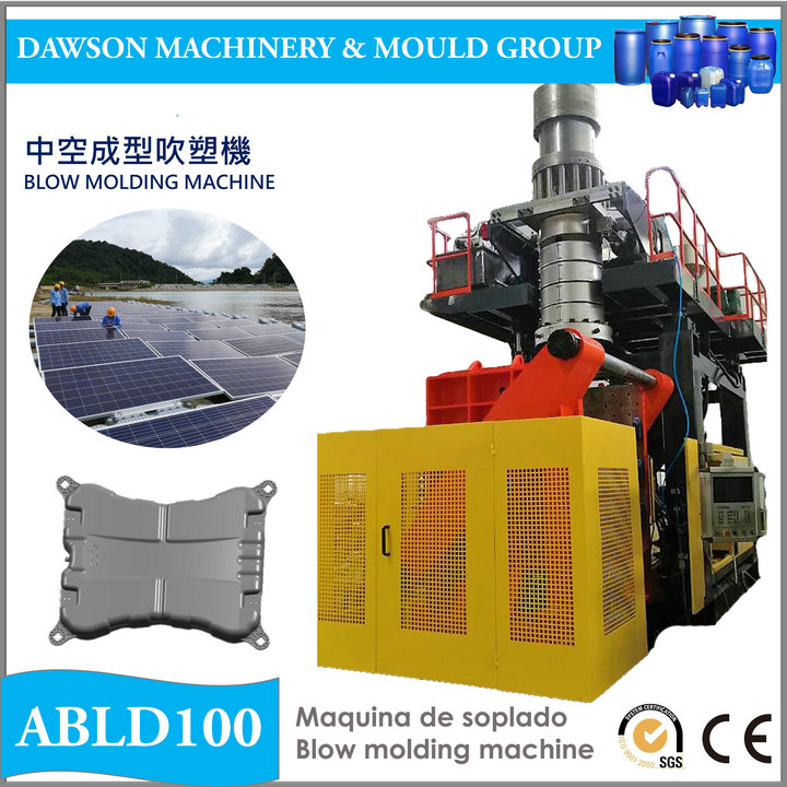 Automatic Plastic Solar Panel Floater Blowing Machine