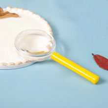 BIJIA 40mm Handheld Plastic Children Magnifying Glass - Promotion & Gift
