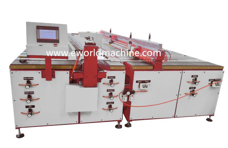 PLC Controlled Automatic Laminated Glass Cutting Breaking Machine Factory Direct