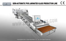Laminating machine bulletproof glass making machine