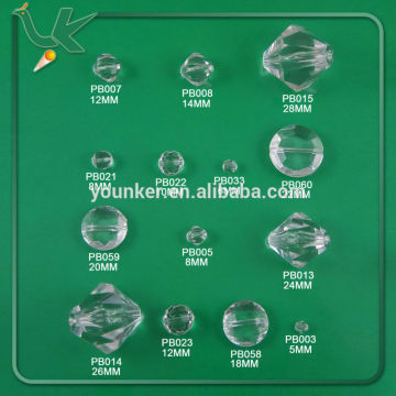 Wholesale Cheap Clear Plastic Beads