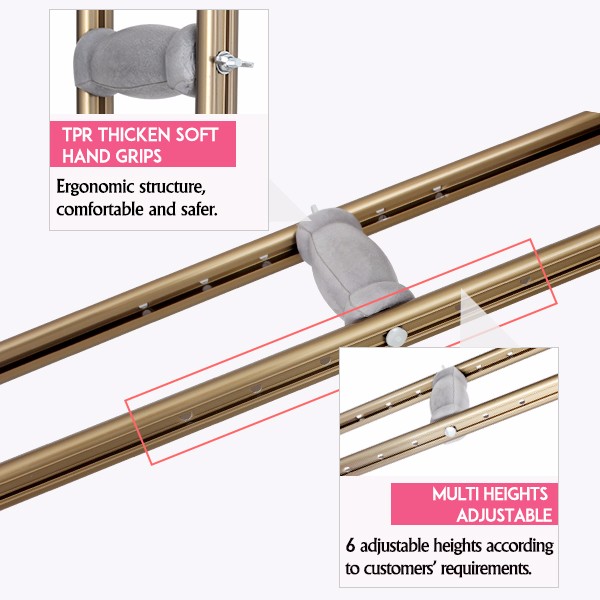 hospital walking stick and cruches