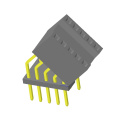 2.54mm 45度タイプのメスピンヘッダー