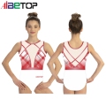 OEM girls competition gymnastic leotards