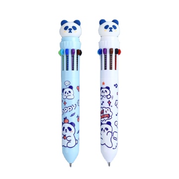 Creative Panda-Shaped 3D Cartoon Pen for Kids - Ten Color Options