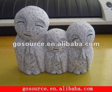 stone buddha face