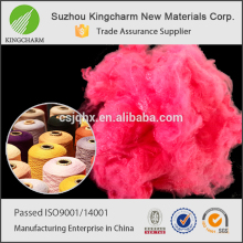 drop dyed colored polyester staple fiber plant