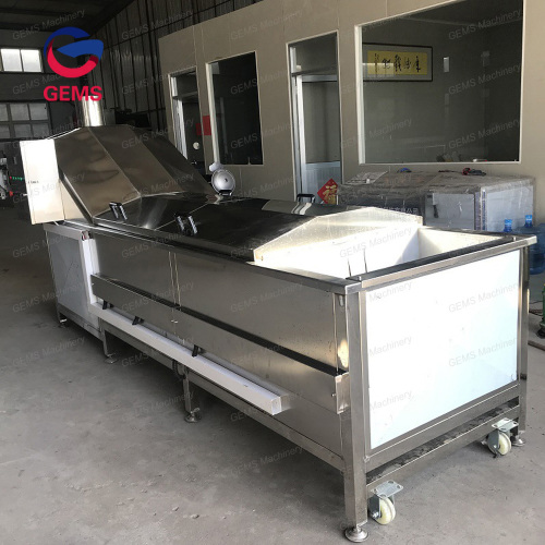 Shrimp Cooker and Blancher Potato Chips Blancher Machine