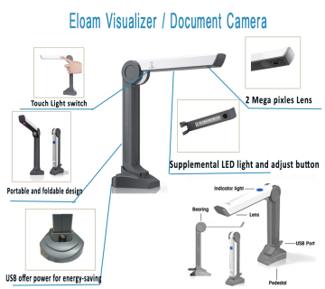Multimedia Digital Visualizer, Document Camera, Visual Presenter