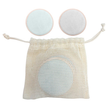 Bamboo Makeup Remover Pads - Organic Microfiber Cotton Face Cleansing Pads