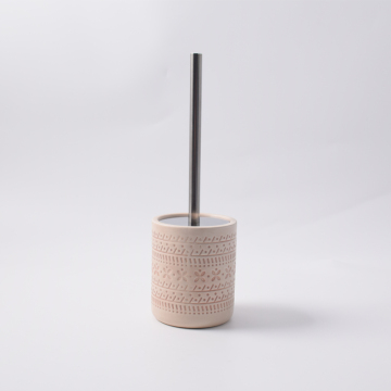 Ceramic towel bar set soap dispenser