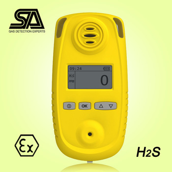 0-1000ppm H2S Gas Leak Detection, H2S Gas Analyzer