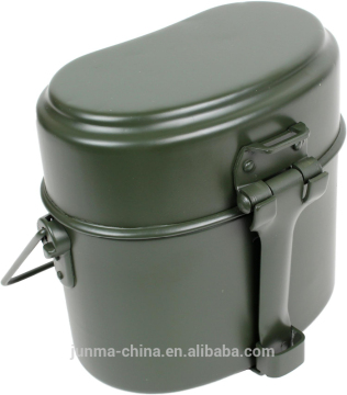 Hot sale army canteen canteen mess tin military lunch box