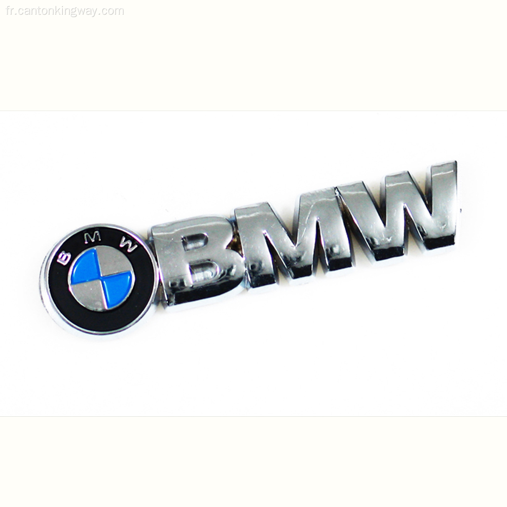 Emblème de logo de voiture publicitaire en plein air personnalisé