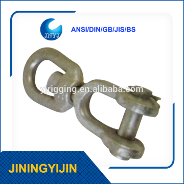 MytestDrop forged steel hot dip galvanized G403 jaw end swivel rings