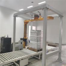 Automatic Robot Swing Arm Pallet Wrapper Stretch Wrapping Machine